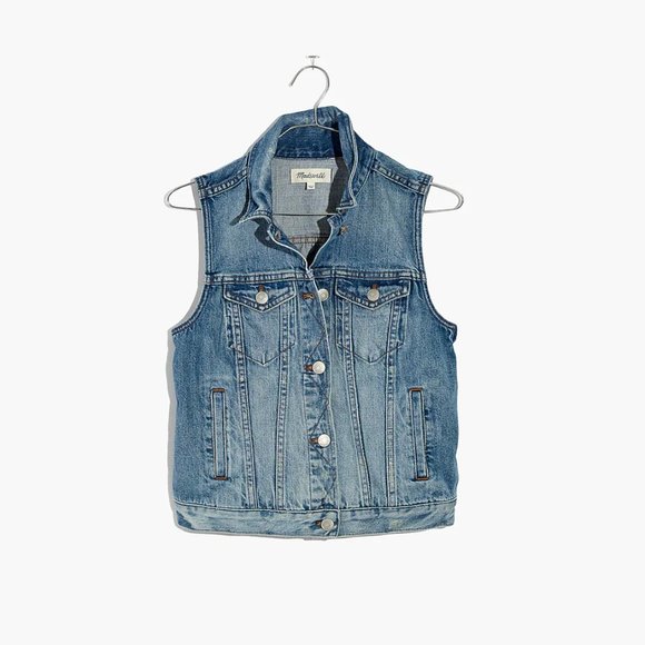 Tops - Madewell Denim Vest (M)
